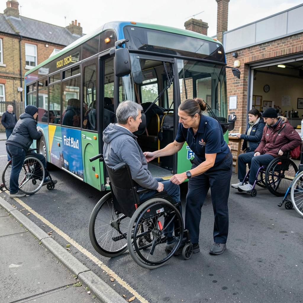 Bradford Bulls and First Bus partner to improve wheelchair user bus travel